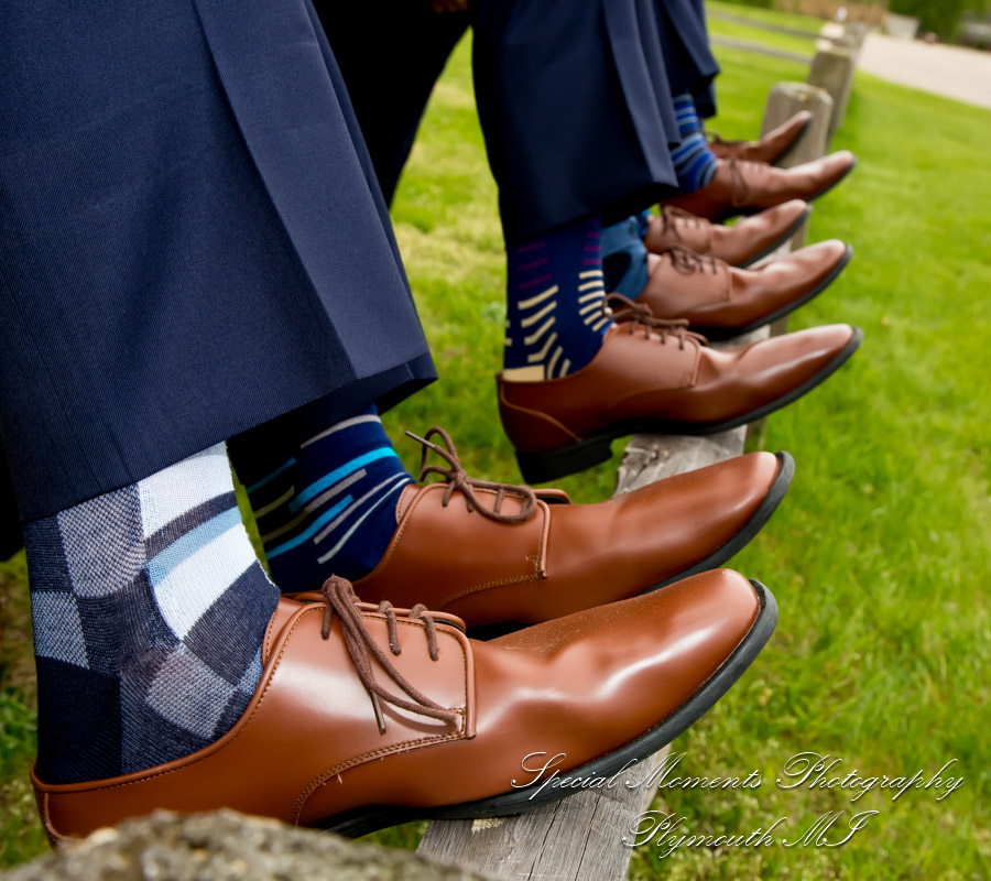Janelle & Jay at St. Kieran Catholic Church Shelby Twp. MI wedding photograph