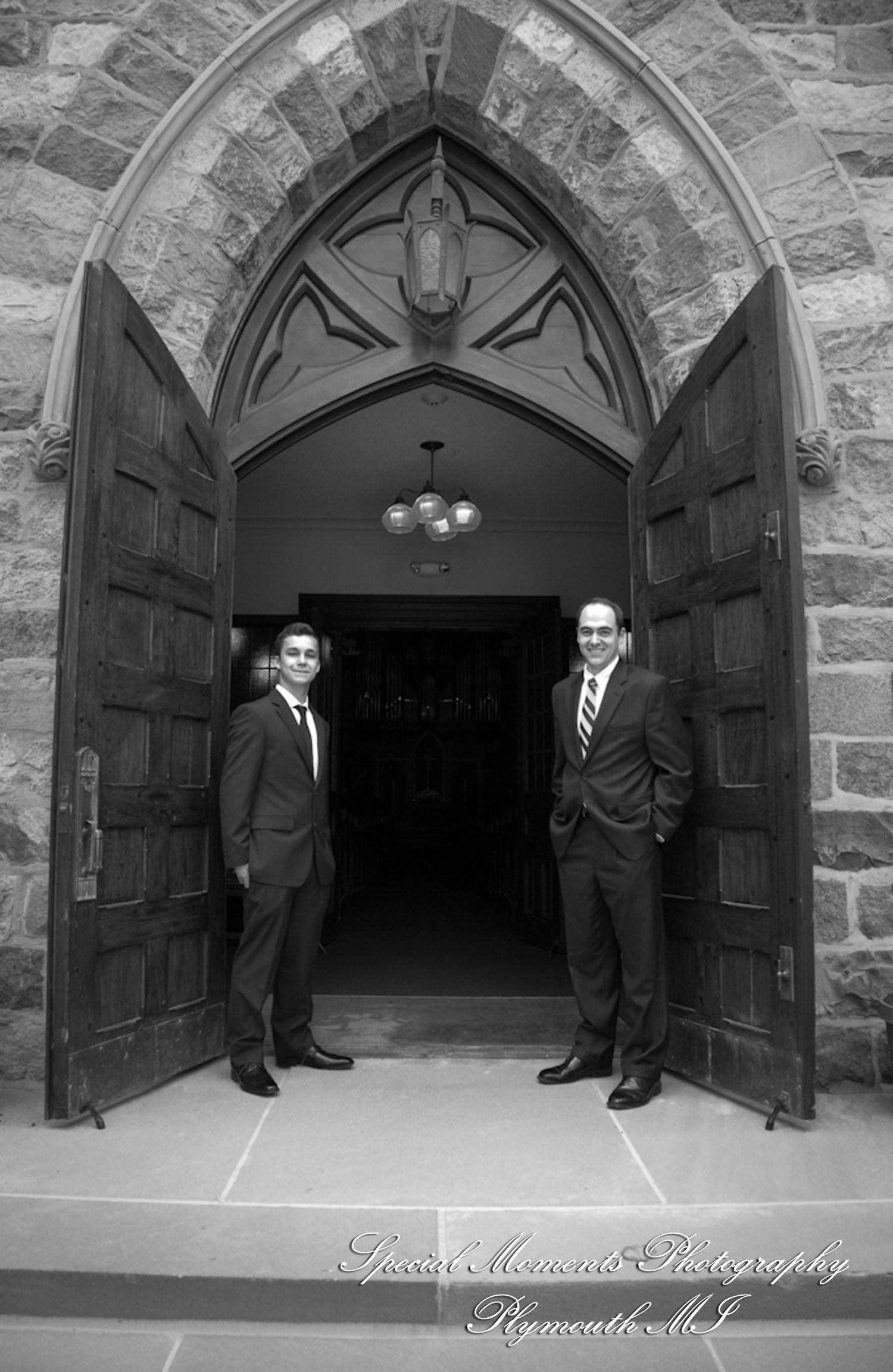 Elizabeth & Scott at First Congregational Church Ann Arbor MI wedding photography