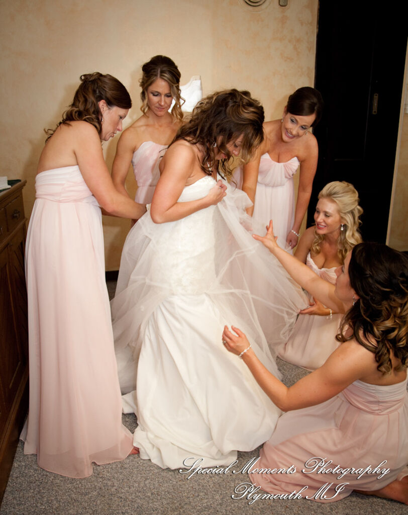Elizabeth & Scott at First Congregational Church Ann Arbor MI wedding photography