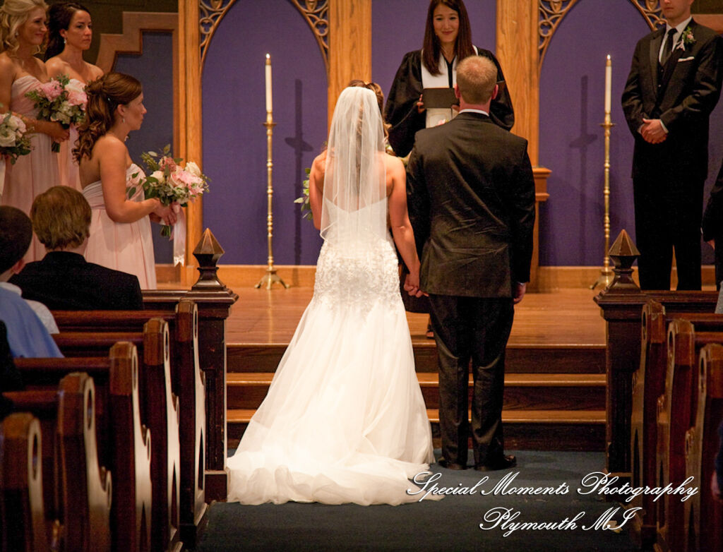 Elizabeth & Scott at First Congregational Church Ann Arbor MI wedding photography