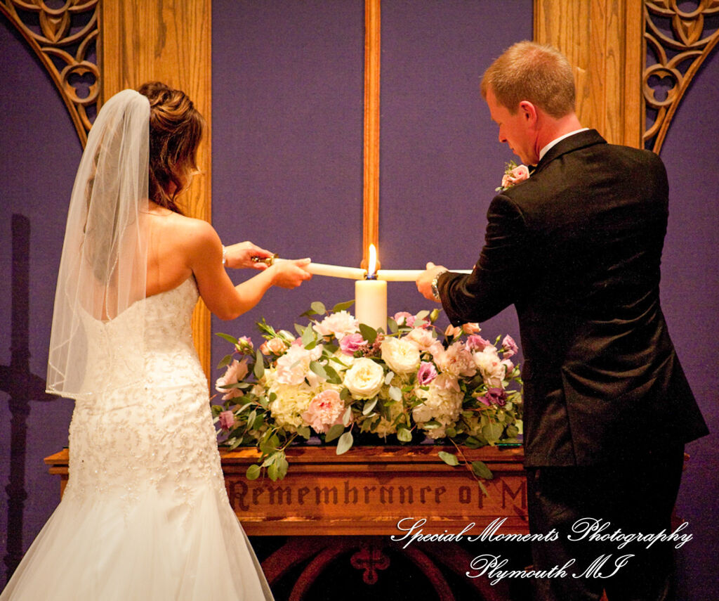 Elizabeth & Scott at First Congregational Church Ann Arbor MI wedding photography