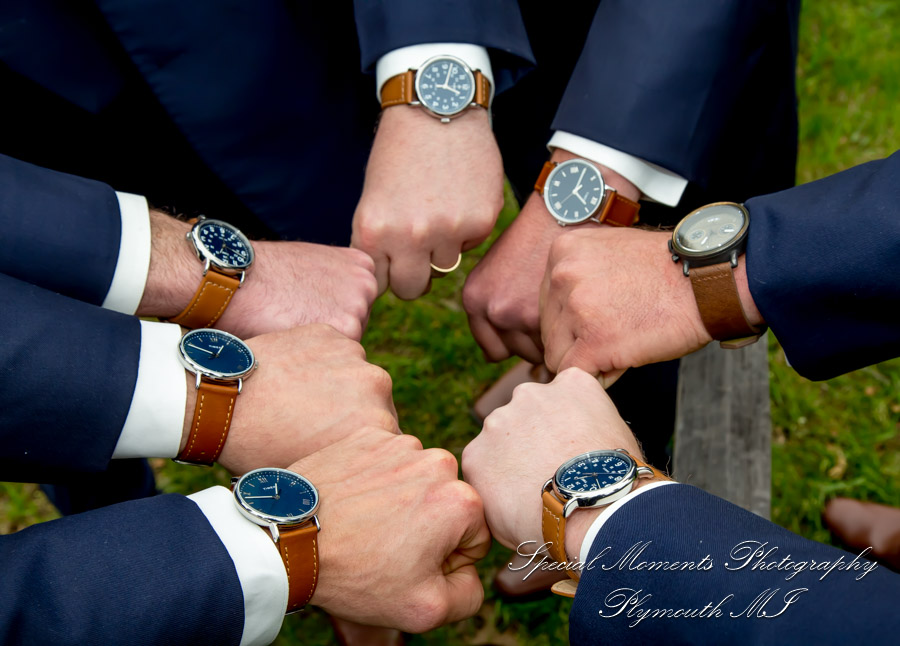 Janelle & Jay at St. Kieran Catholic Church Shelby Twp. MI wedding photograph