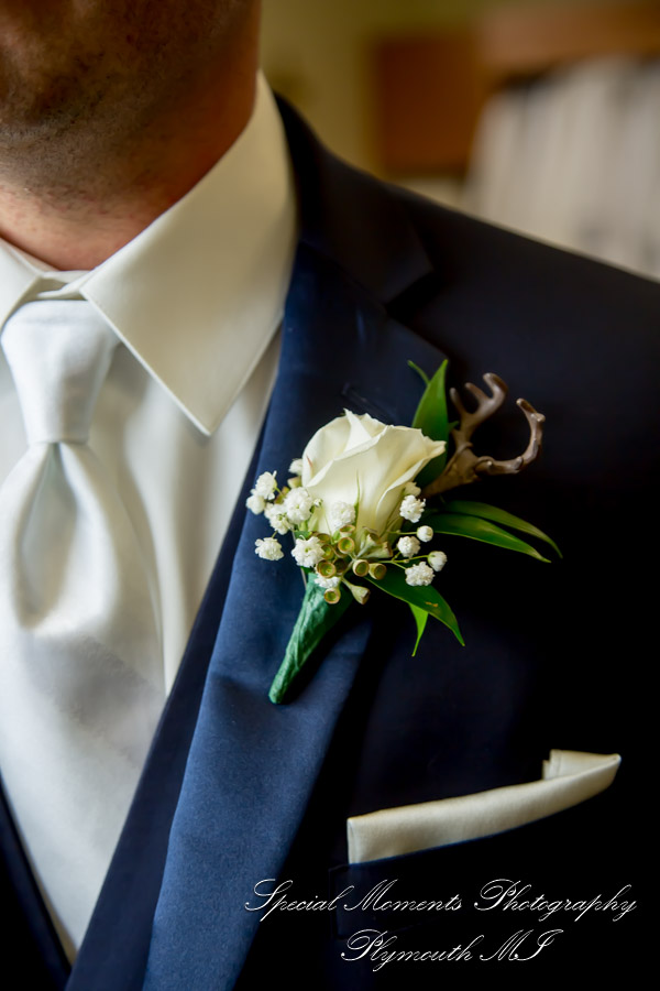 Janelle & Jay at St. Kieran Catholic Church Shelby Twp. MI wedding photograph