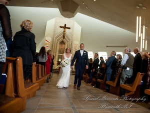 Janelle & Jay at St. Kieran Catholic Church Shelby Twp. MI wedding photograph