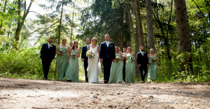 Janelle & Jay at Indianwood Golf & Country Club Lake Orion MI wedding photograph