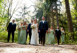 Janelle & Jay at Indianwood Golf & Country Club Lake Orion MI wedding photograph