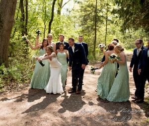 Janelle & Jay at Indianwood Golf & Country Club Lake Orion MI wedding photograph