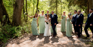 Janelle & Jay at Indianwood Golf & Country Club Lake Orion MI wedding photograph