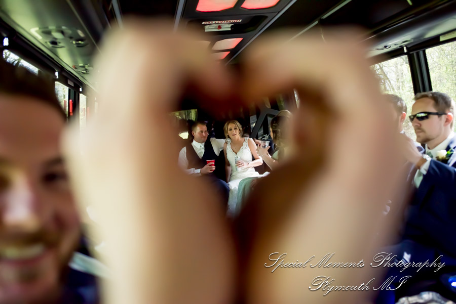 Janelle & Jay at Indianwood Golf & Country Club Lake Orion MI wedding photograph