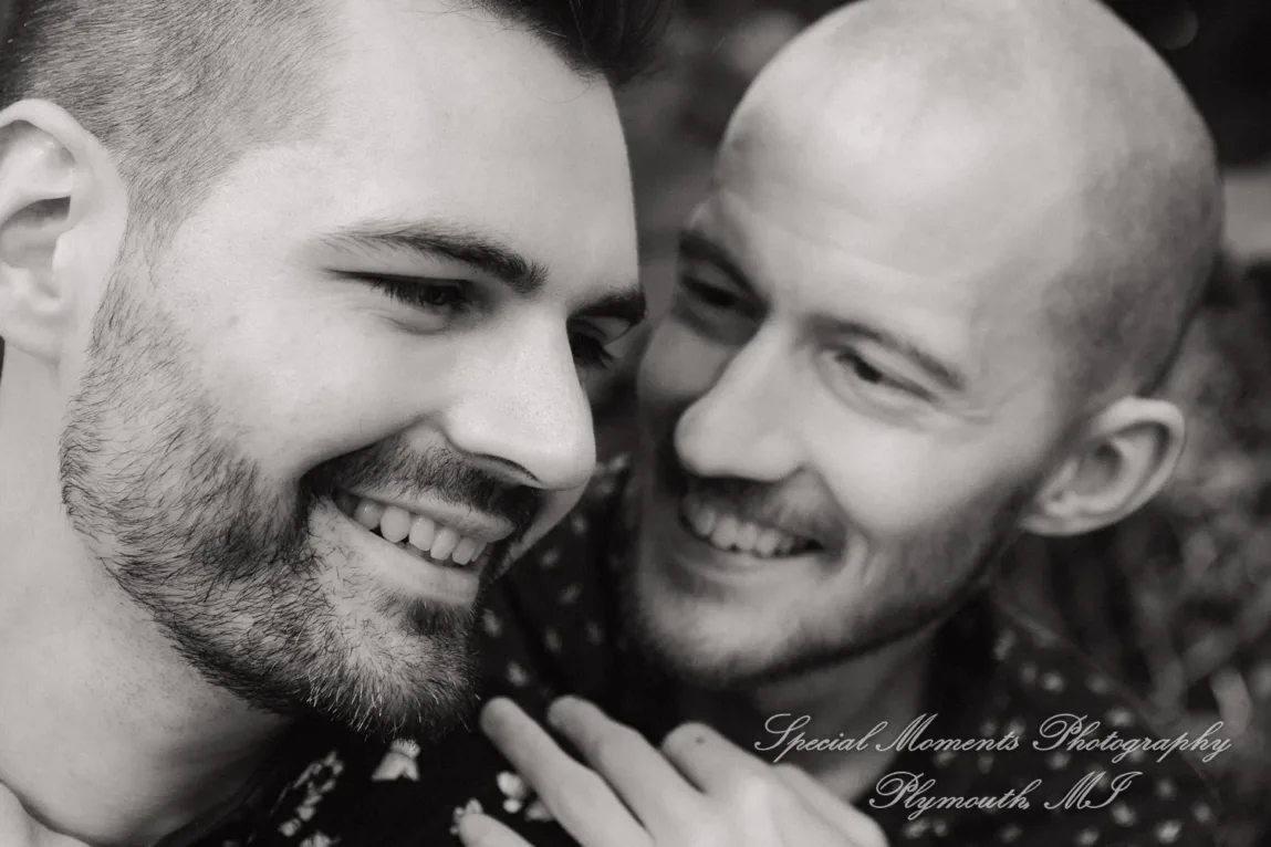 Home LGBTQ Wedding Ferndale MI wedding photograph