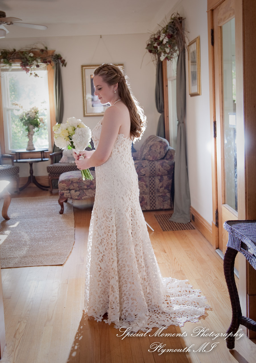 Chandler & Dan at Wellers of Saline MI wedding photography