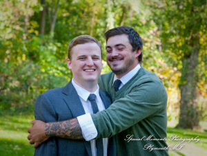 Chandler & Dan at Wellers of Saline MI wedding photography