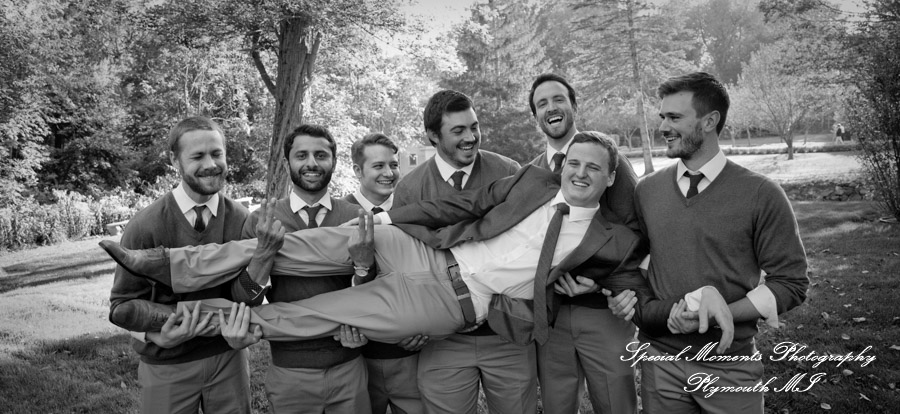 Chandler & Dan at Wellers of Saline MI wedding photography