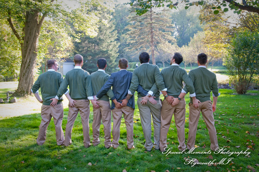 Chandler & Dan at Wellers of Saline MI wedding photography