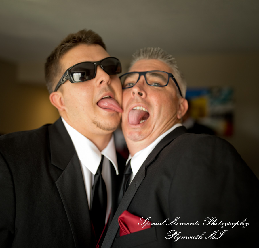Janine & Yogi at Canterbury Castle Chapel Lake Orion MI wedding photography