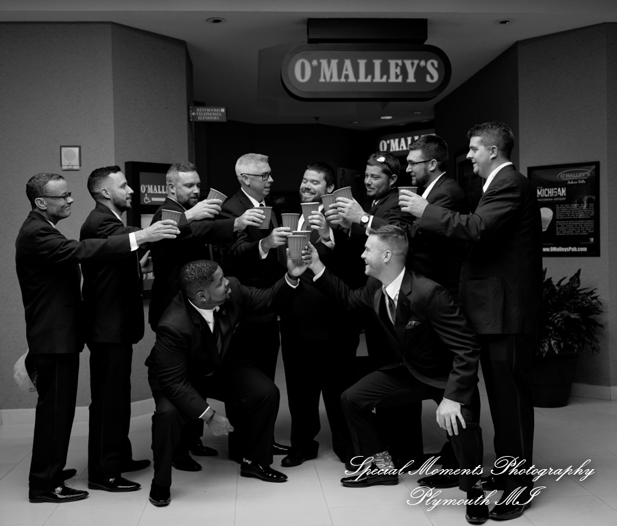 Janine & Yogi at Canterbury Castle Chapel Lake Orion MI wedding photography