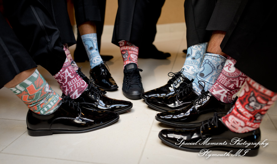 Janine & Yogi at Canterbury Castle Chapel Lake Orion MI wedding photography