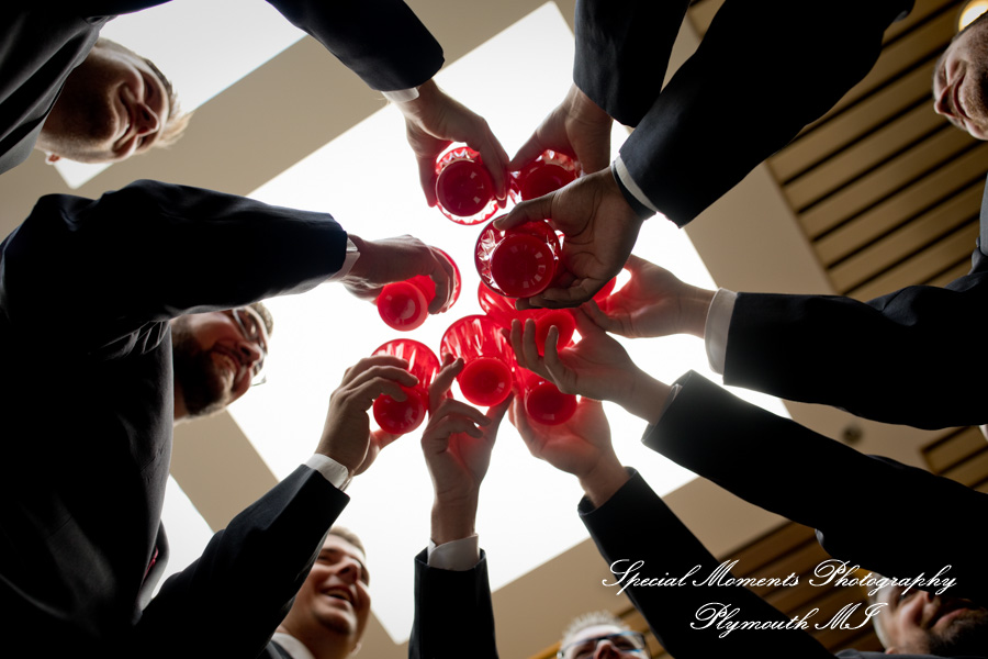 Janine & Yogi at Canterbury Castle Chapel Lake Orion MI wedding photography