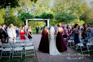Chandler & Dan at Wellers of Saline MI wedding photography