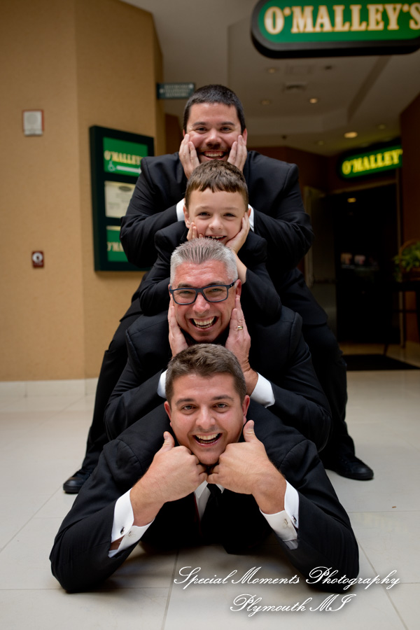 Janine & Yogi at Canterbury Castle Chapel Lake Orion MI wedding photography
