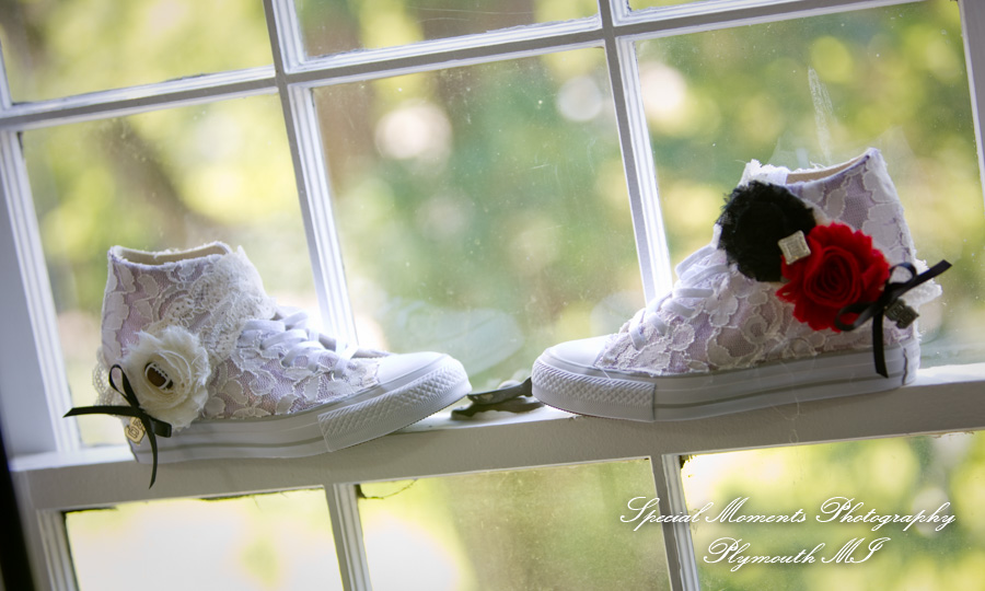 Janine & Yogi at Canterbury Castle Chapel Lake Orion MI wedding photography