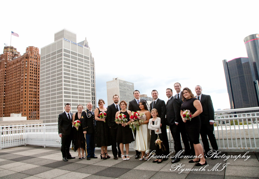 Katherine & Brian at Great Lakes Culinary Center Southfield MI wedding photography