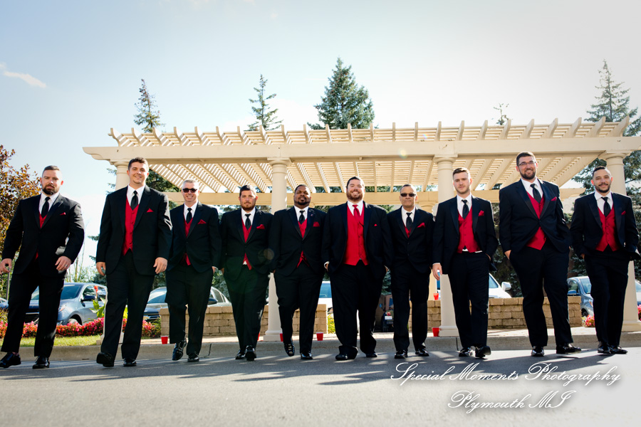 Janine & Yogi at Canterbury Castle Chapel Lake Orion MI wedding photography