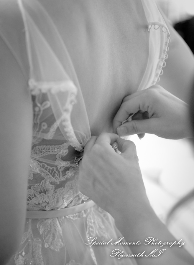 Janine & Yogi at Canterbury Castle Chapel Lake Orion MI wedding photography