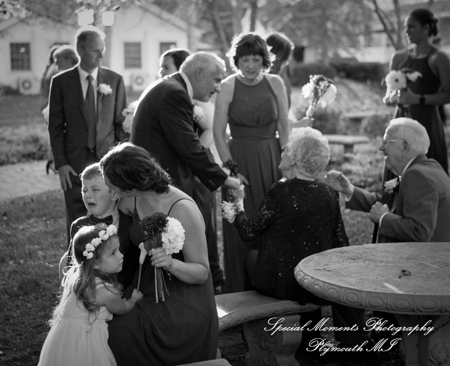 Chandler & Dan at Wellers of Saline MI wedding photography