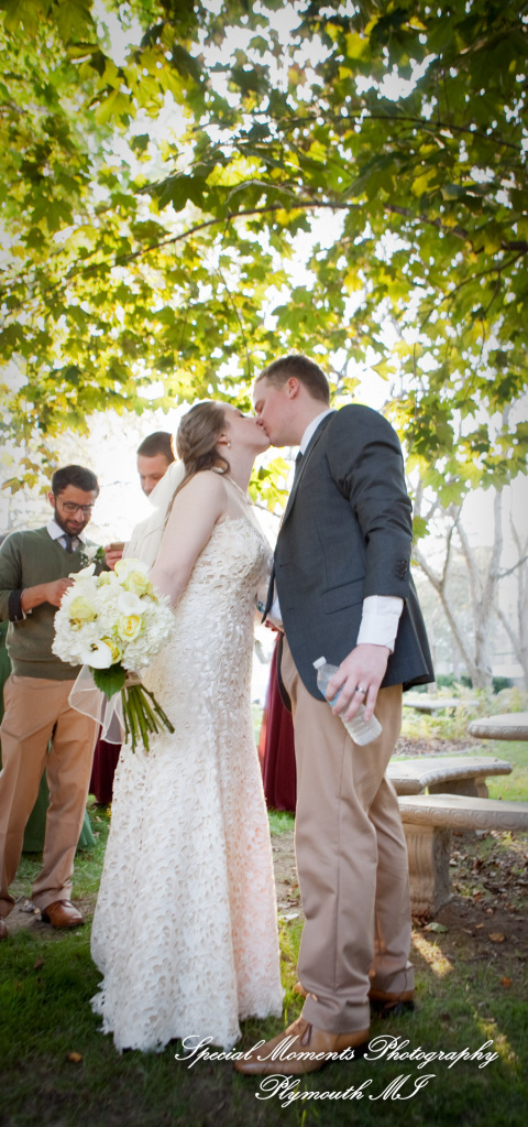 Chandler & Dan at Wellers of Saline MI wedding photography