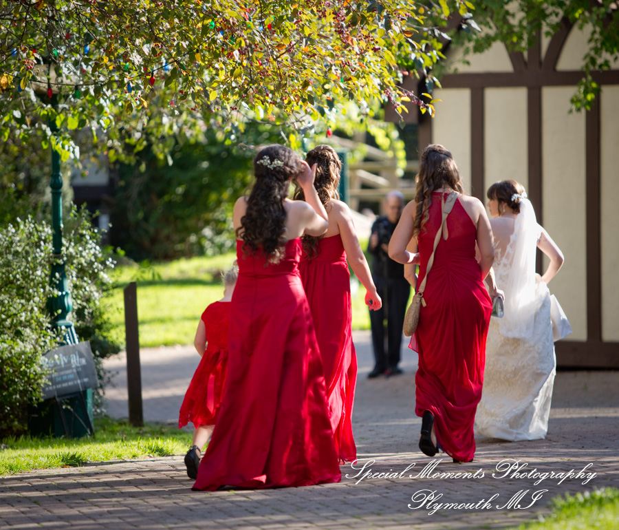 Janine & Yogi at Canterbury Castle Chapel Lake Orion MI wedding photography