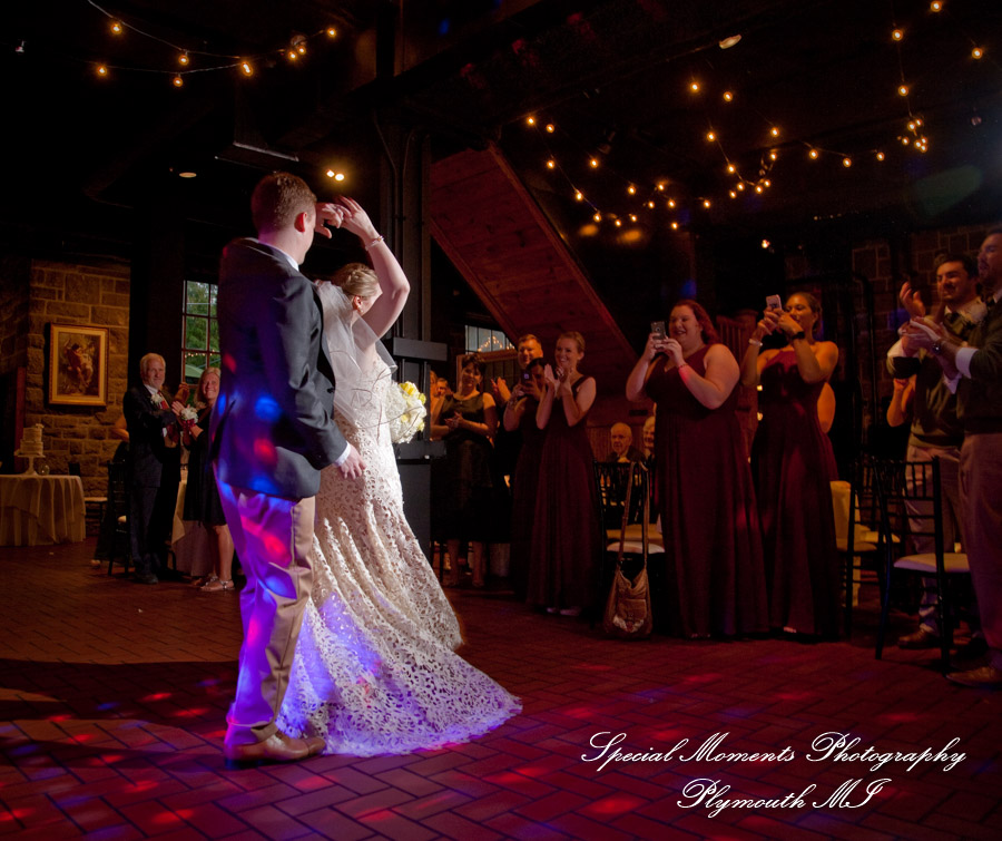 Chandler & Dan at Wellers of Saline MI wedding photography