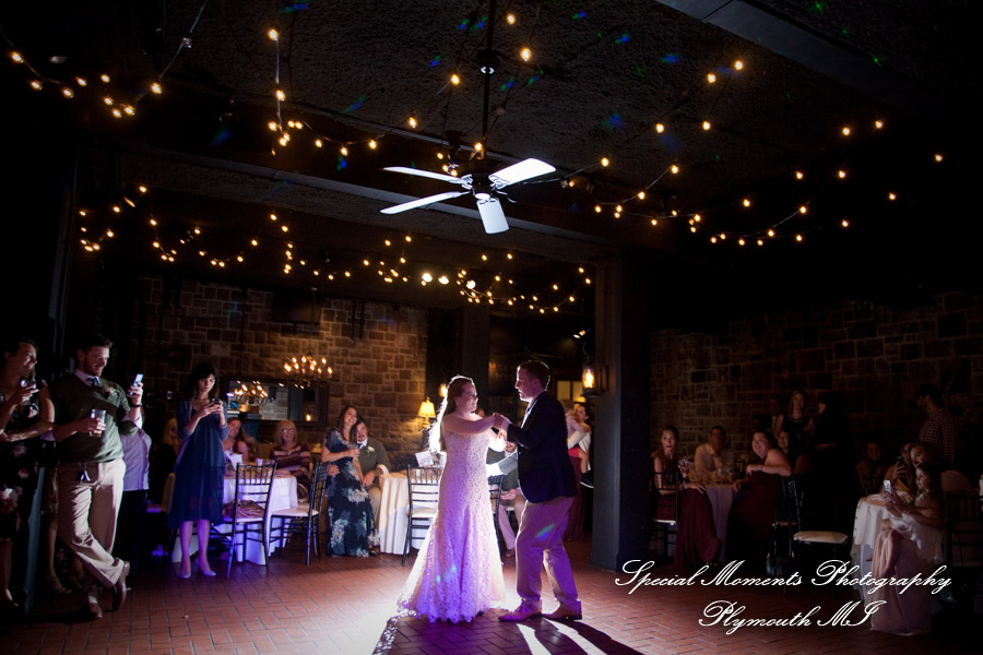 Chandler & Dan at Wellers of Saline MI wedding photography