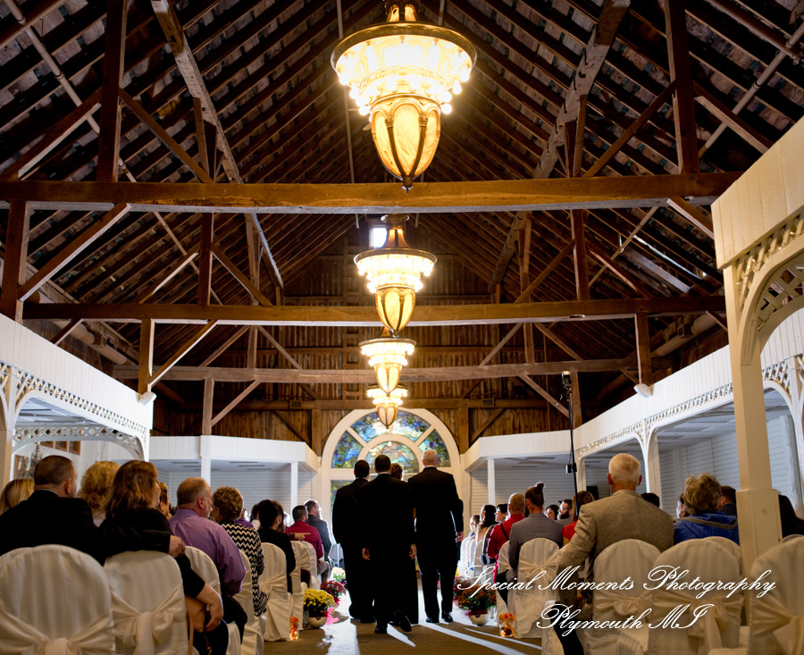 Janine & Yogi at Canterbury Castle Chapel Lake Orion MI wedding photography