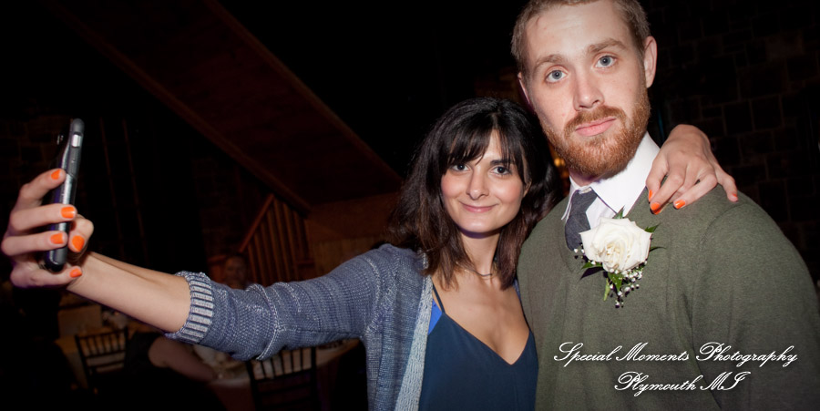 Chandler & Dan at Wellers of Saline MI wedding photography