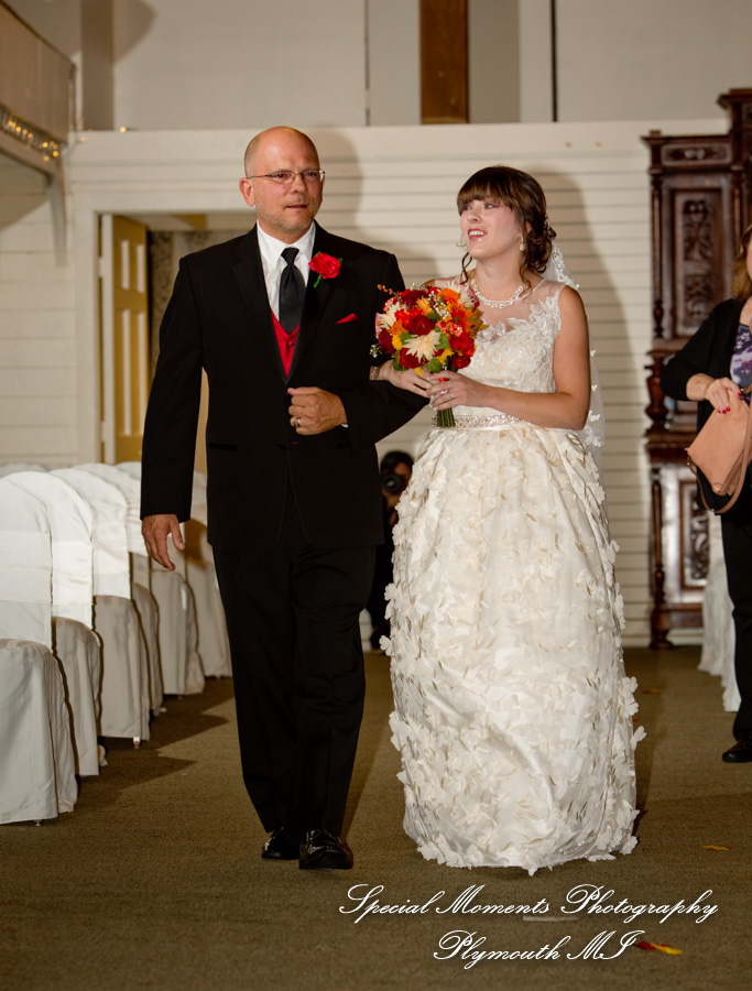 Janine & Yogi at Canterbury Castle Chapel Lake Orion MI wedding photography