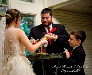 Janine & Yogi at Canterbury Castle Chapel Lake Orion MI wedding photography