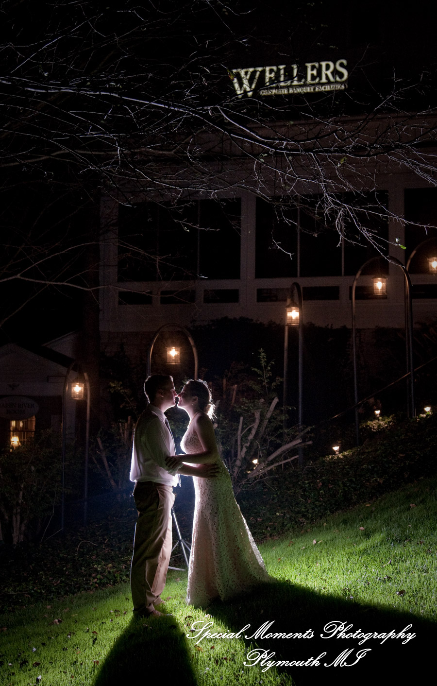 Chandler & Dan at Wellers of Saline MI wedding photography