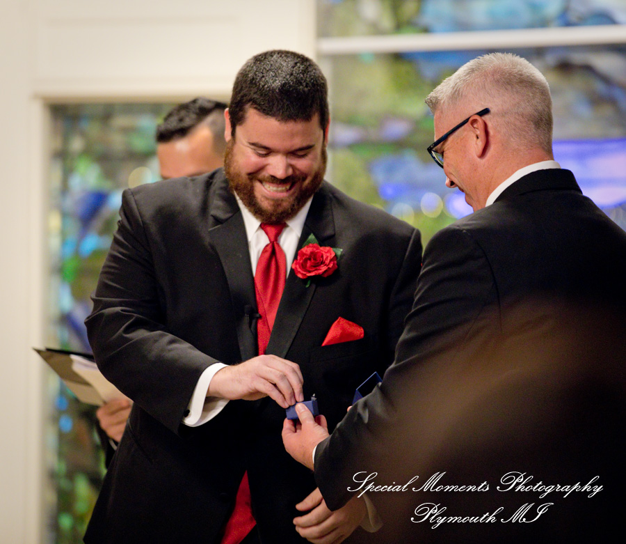 Janine & Yogi at Canterbury Castle Chapel Lake Orion MI wedding photography