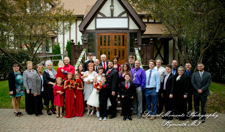 Janine & Yogi at Canterbury Castle Chapel Lake Orion MI wedding photography