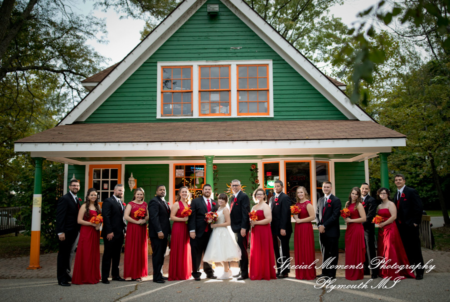 Janine & Yogi at Canterbury Castle Chapel Lake Orion MI wedding photography