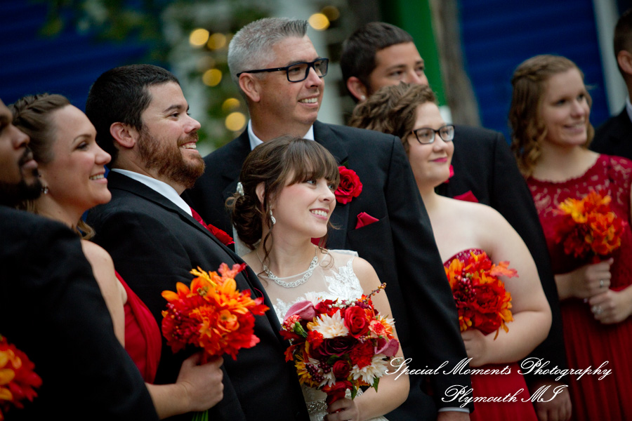 Janine & Yogi at Canterbury Castle Chapel Lake Orion MI wedding photography