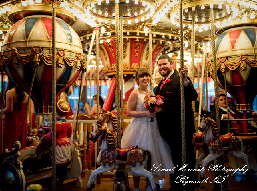 Janine & Yogi at Canterbury Castle Chapel Lake Orion MI wedding photography