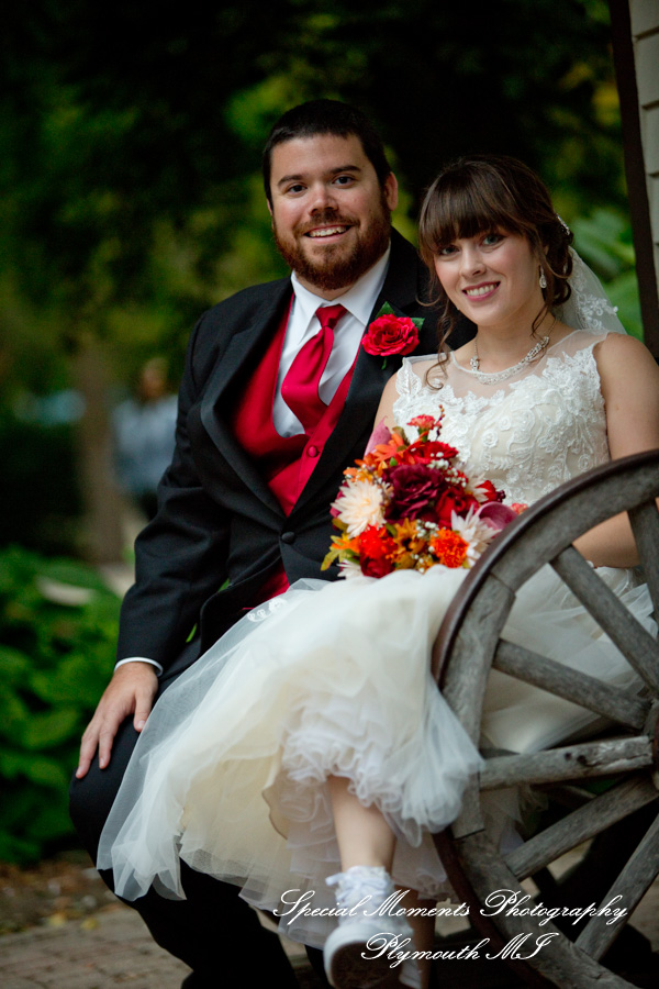 Janine & Yogi at Canterbury Castle Chapel Lake Orion MI wedding photography