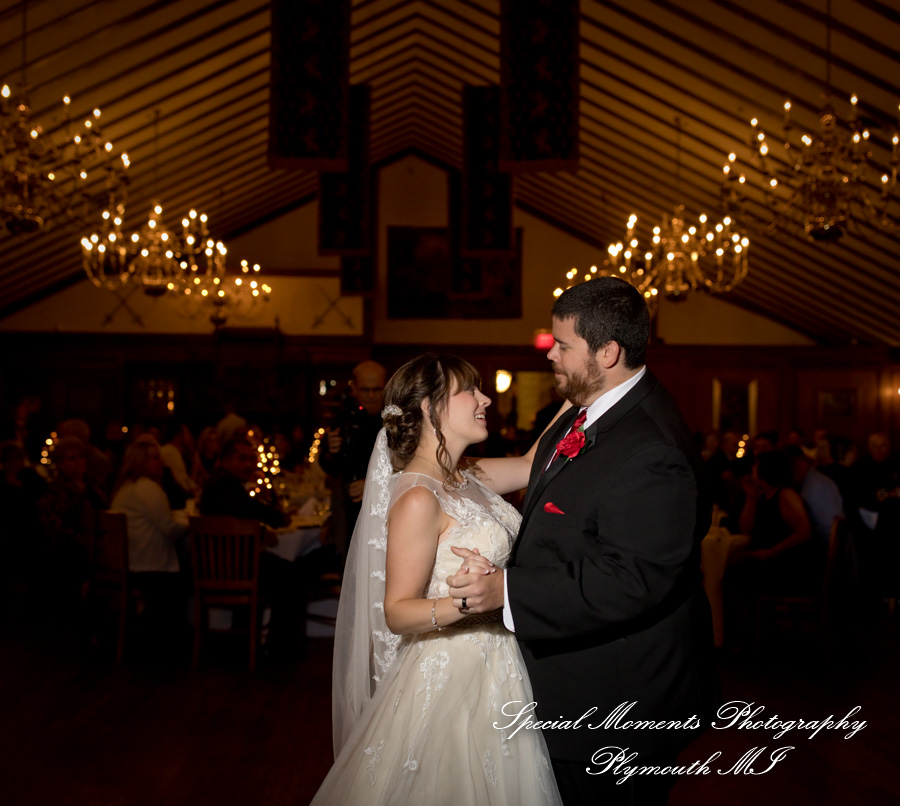 Janine & Yogi at Canterbury Castle Chapel Lake Orion MI wedding photography
