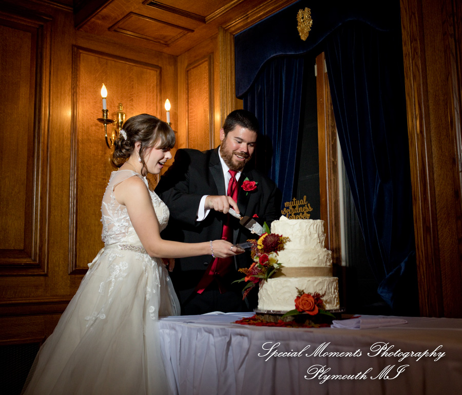 Janine & Yogi at Canterbury Castle Chapel Lake Orion MI wedding photography