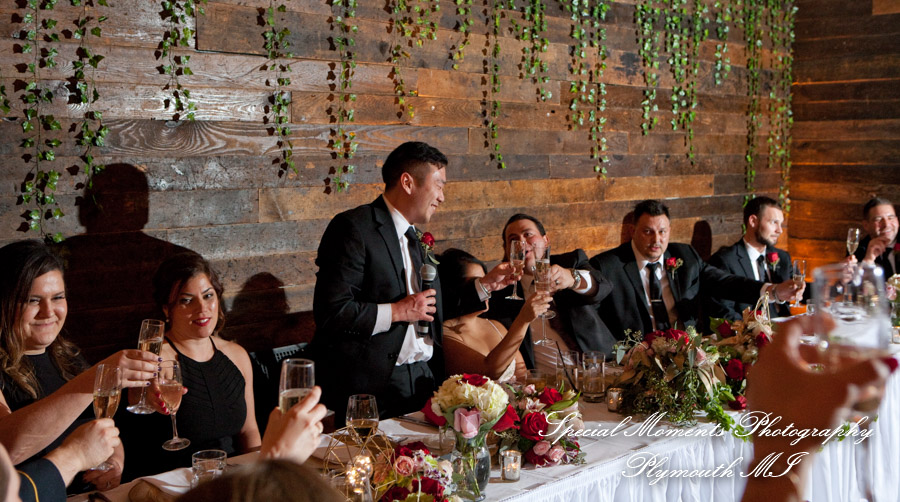 Katherine & Brian at Great Lakes Culinary Center Southfield MI wedding photography