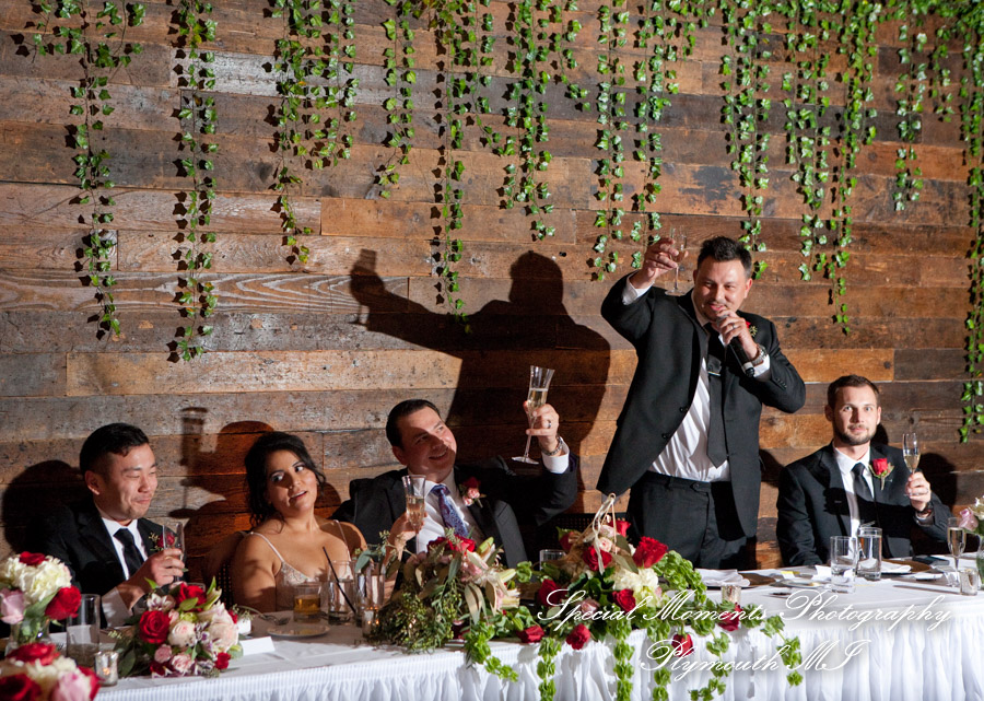 Katherine & Brian at Great Lakes Culinary Center Southfield MI wedding photography