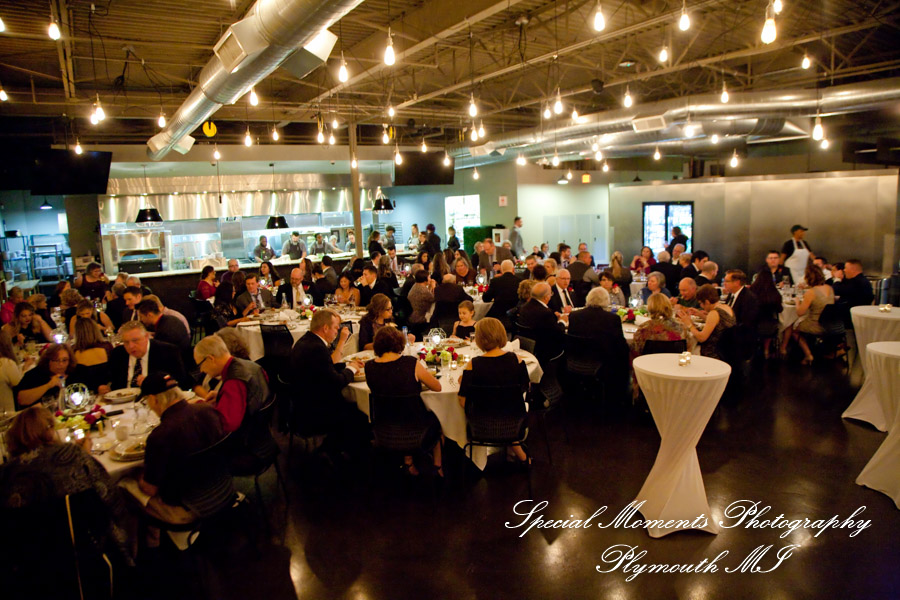 Katherine & Brian at Great Lakes Culinary Center Southfield MI wedding photography
