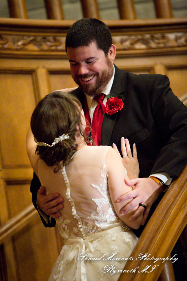 Janine & Yogi at Canterbury Castle Chapel Lake Orion MI wedding photography